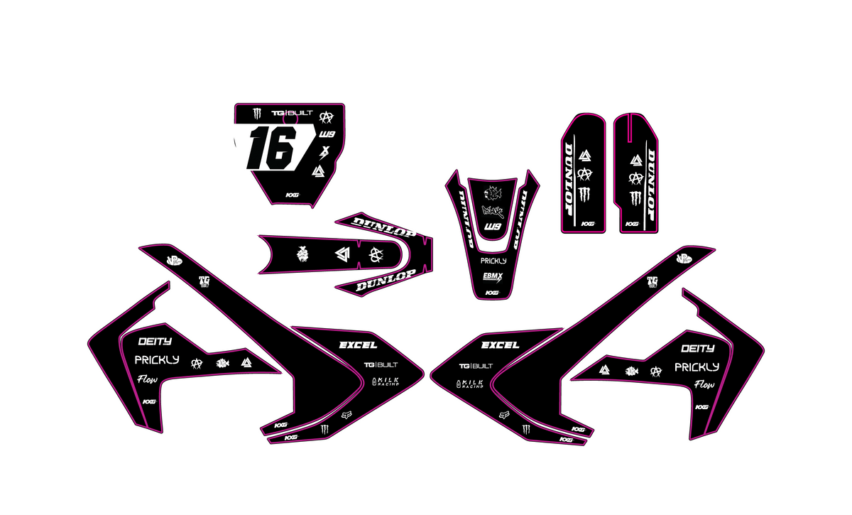**NEW** Qronged X1 Spark Full Graphics Kit
