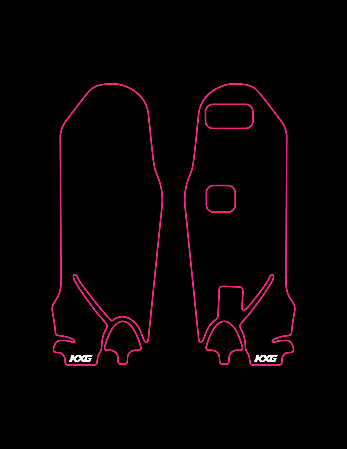 Ultra Bee Fork Guard Decals