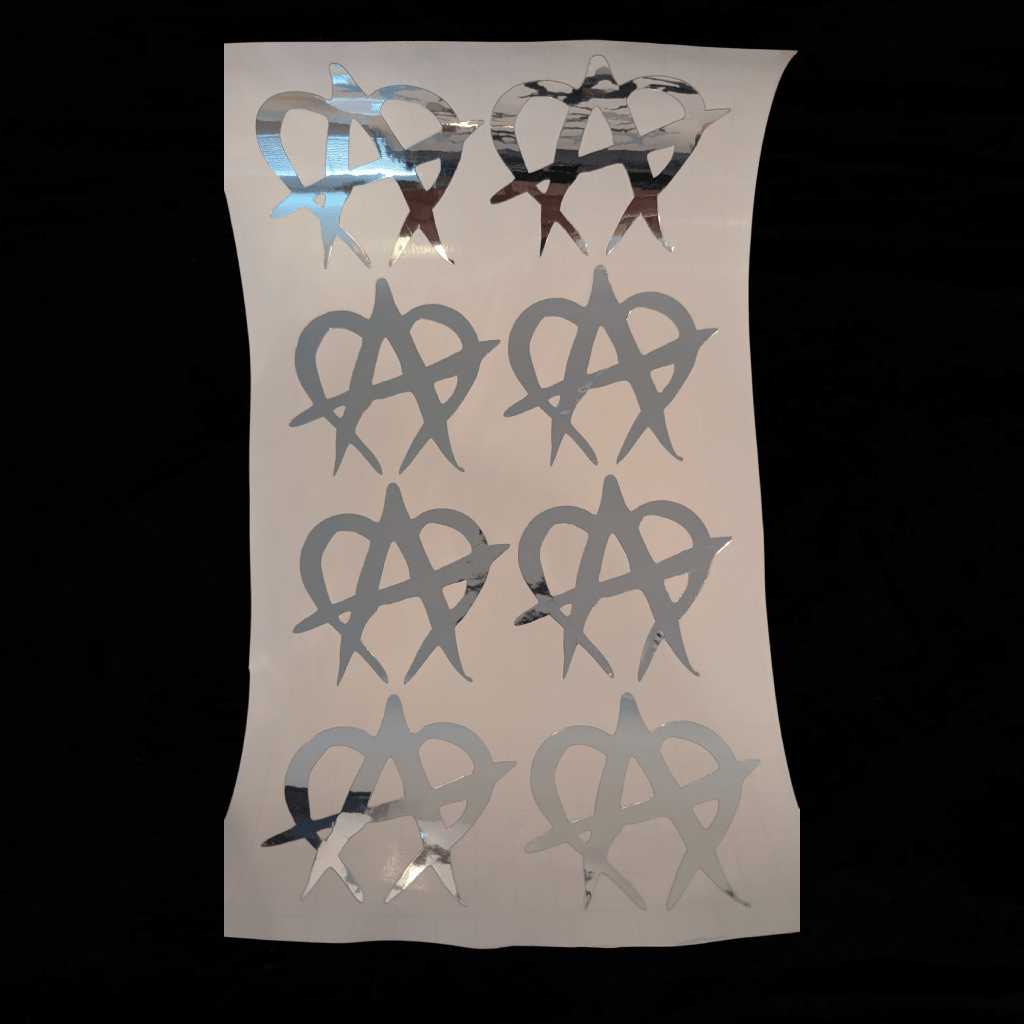 CHROME Unmanageable Stickers