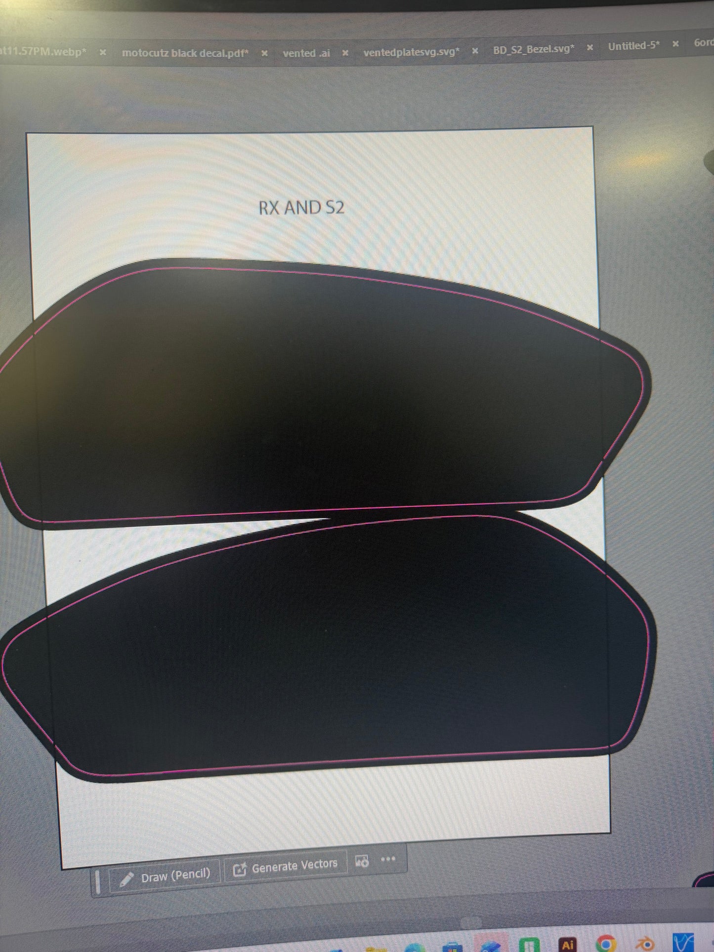 Super 73 RX/S2 battery decal
