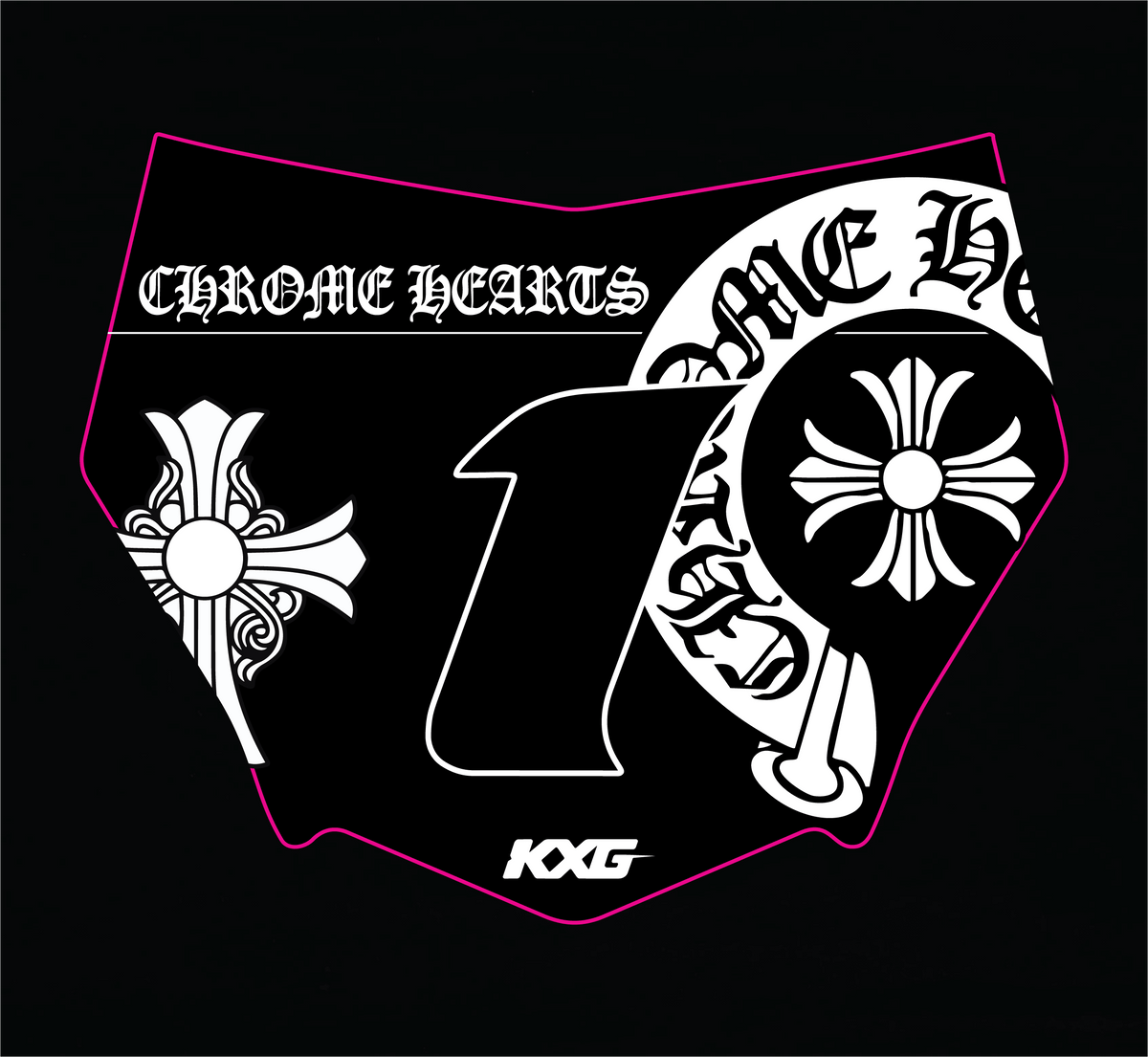 Premade Chrome Hearts Motocutz Decal